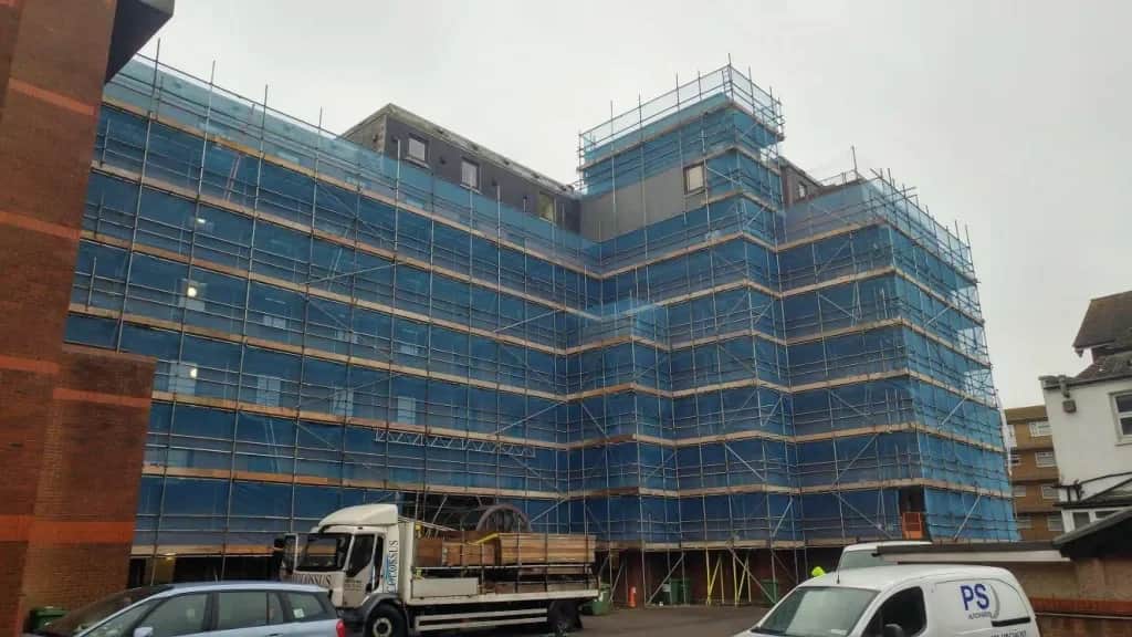 Professional scaffolding services across sussex and the south east services