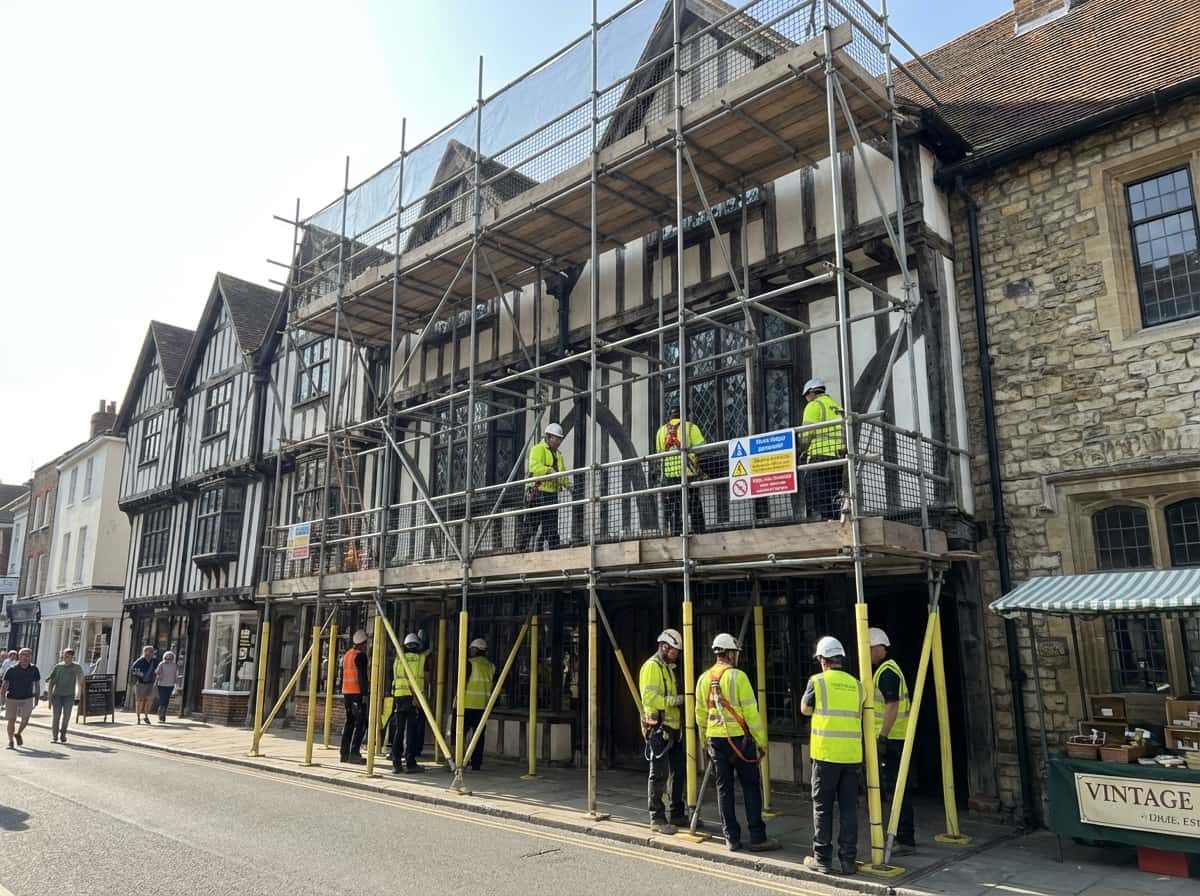 Heritage & Historic Buildings - Colossus Scaffolding