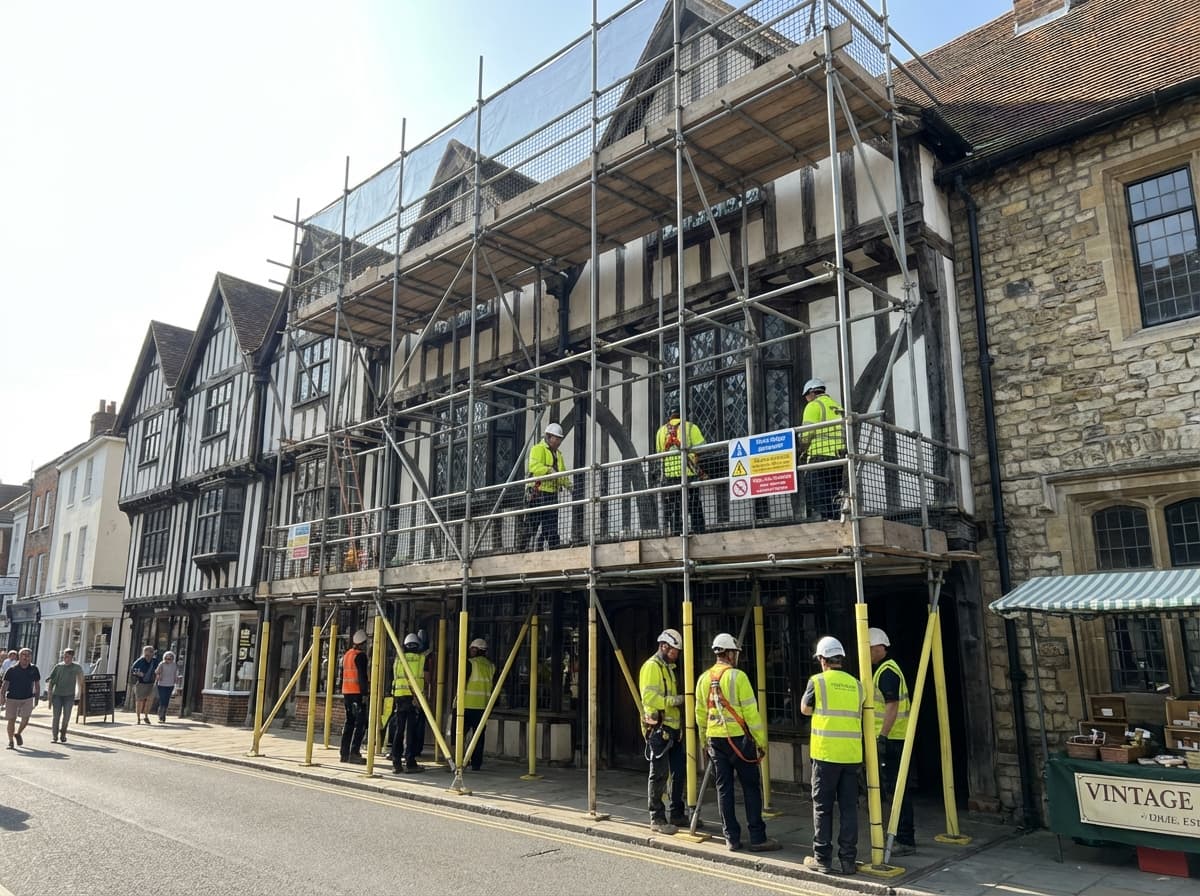 Heritage & Historic Buildings - Colossus Scaffolding