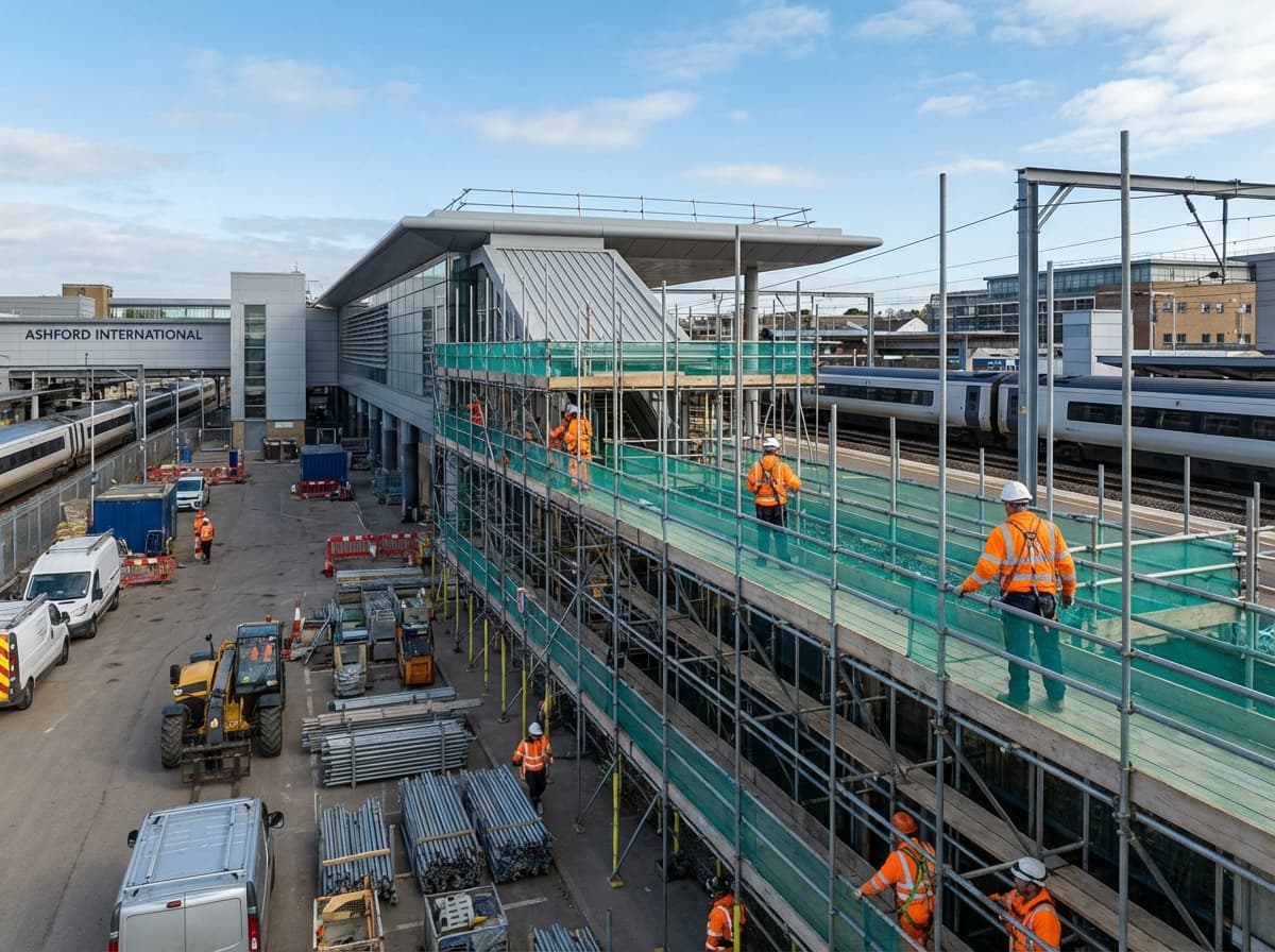 International Transport Hub - Colossus Scaffolding