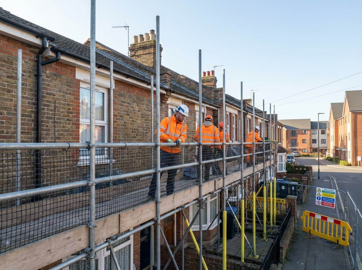 Residential Scaffolding - Colossus Scaffolding
