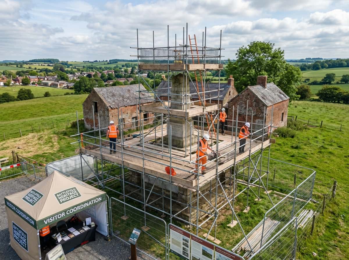 1066 Battlefield Heritage - Colossus Scaffolding