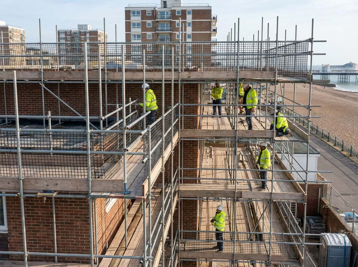Multi-Story Residential - Colossus Scaffolding