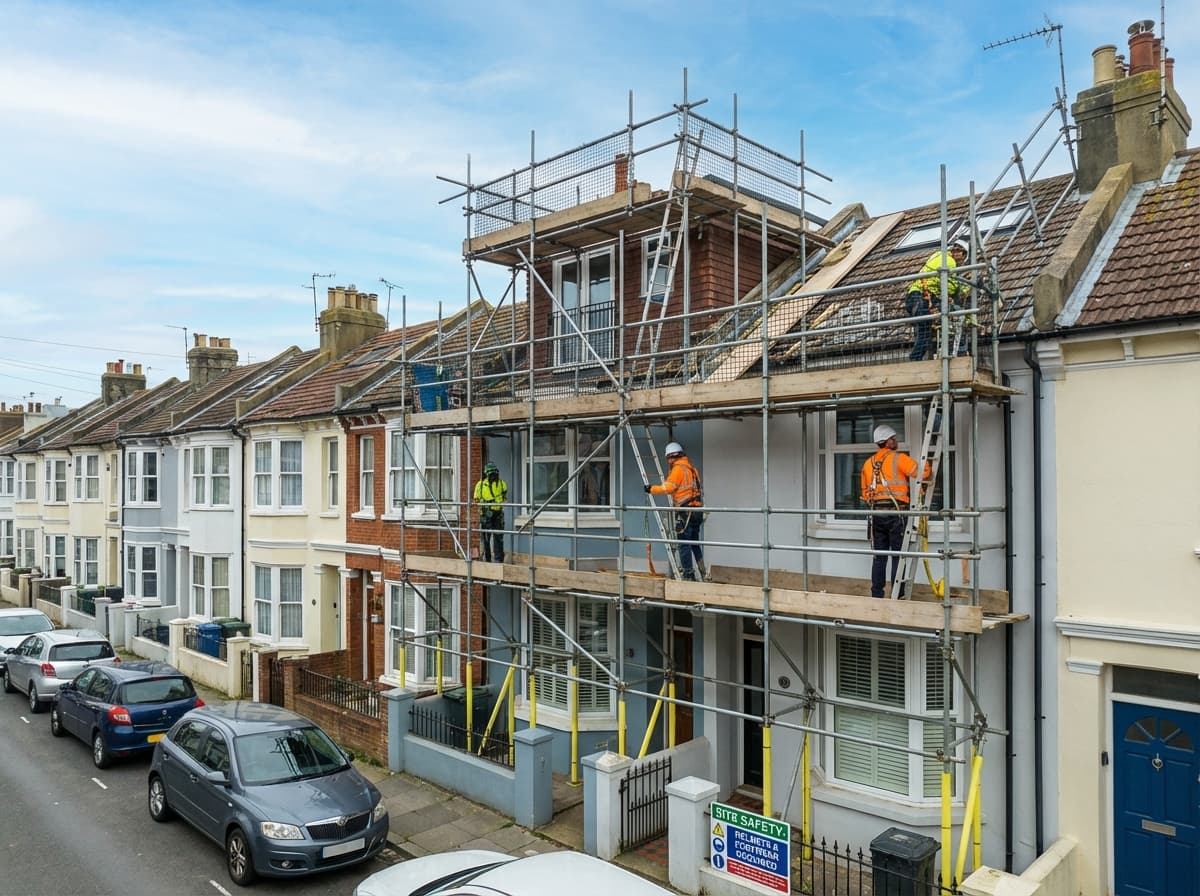 Residential & Extensions - Colossus Scaffolding
