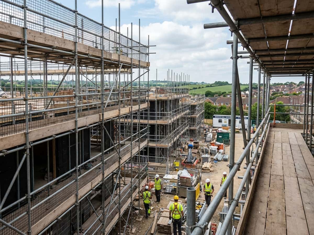 Large Residential Developments - Colossus Scaffolding