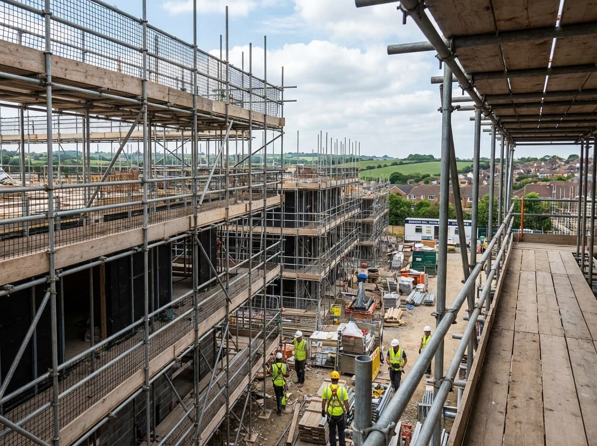 Large Residential Developments - Colossus Scaffolding