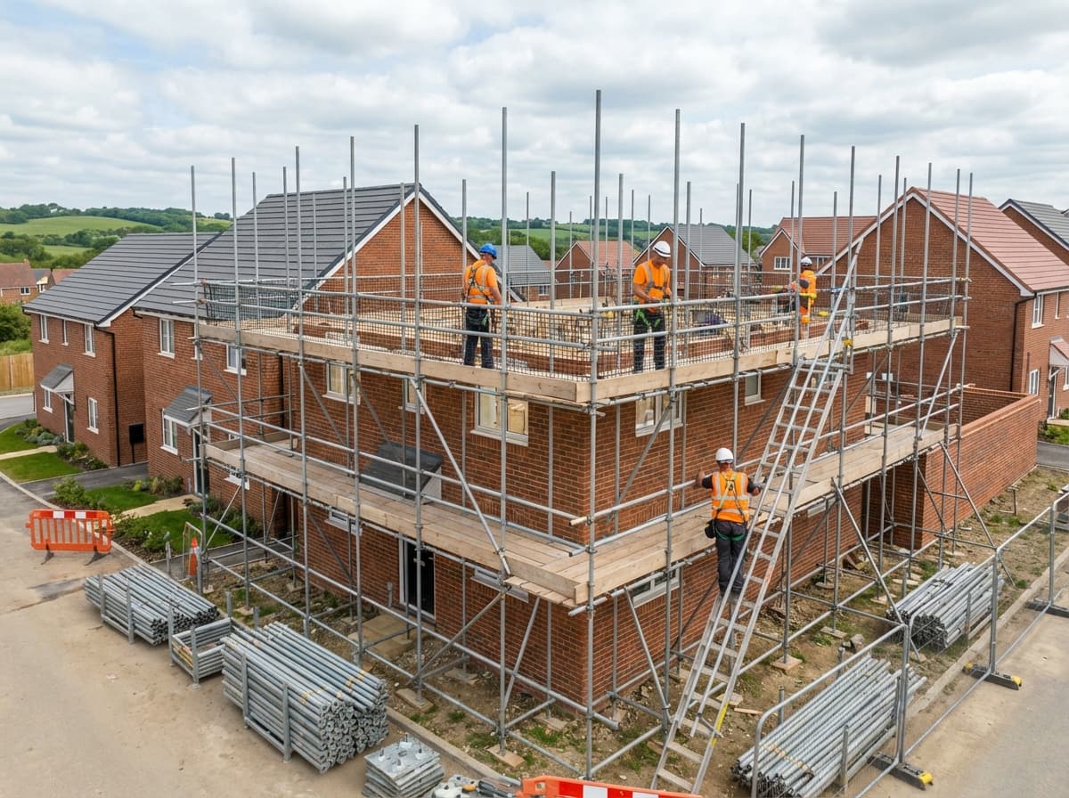 Residential Scaffolding - Colossus Scaffolding