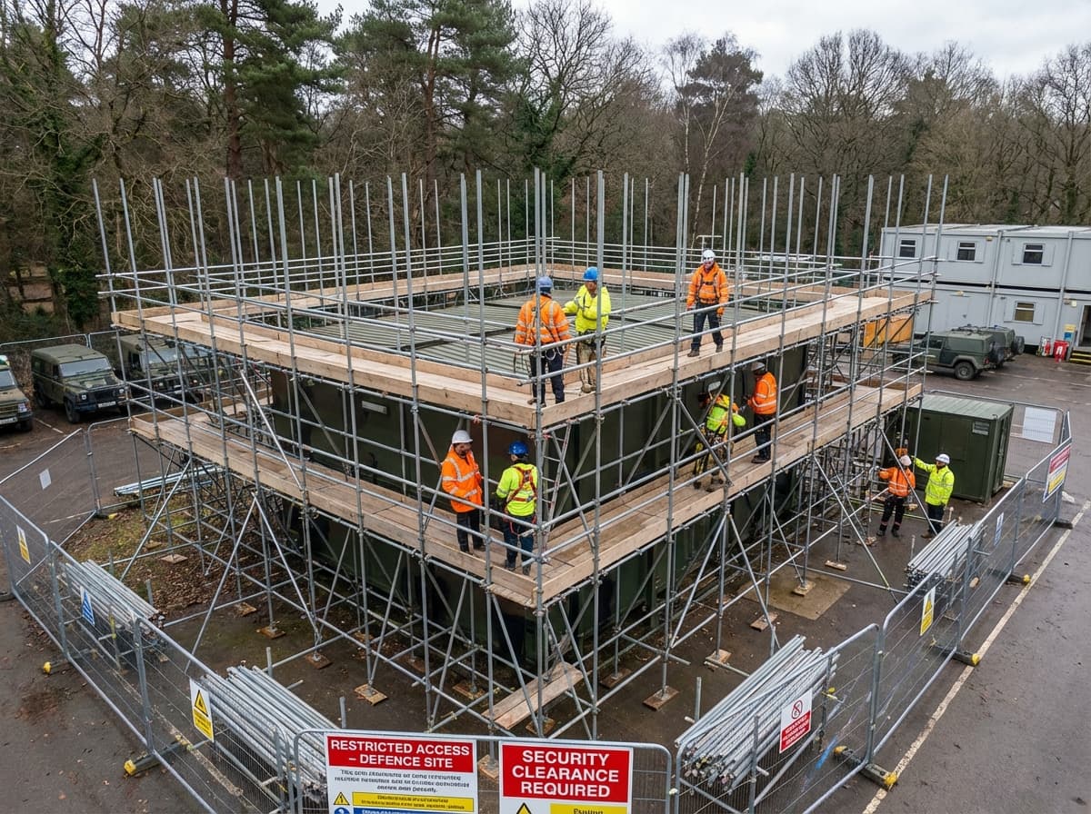 Military & Defense Facilities - Colossus Scaffolding