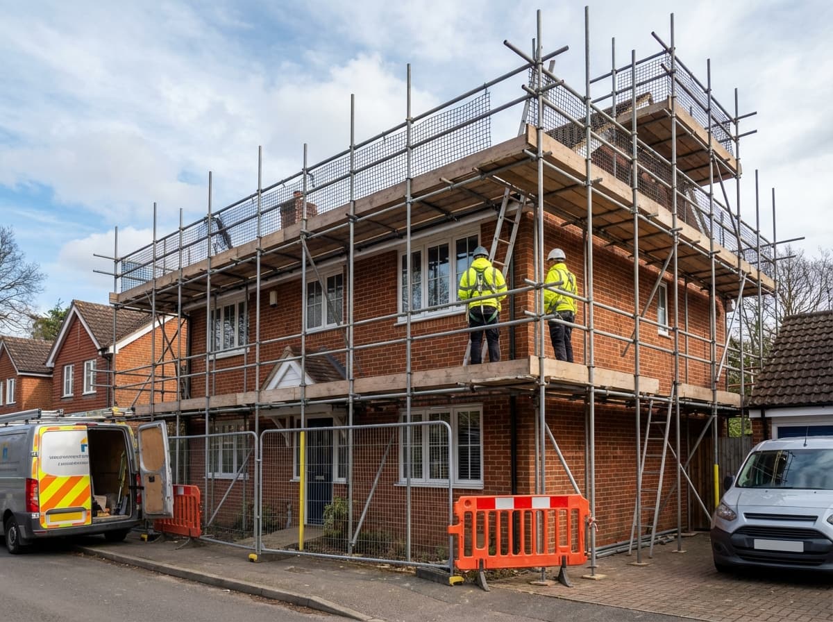 Residential Scaffolding - Colossus Scaffolding