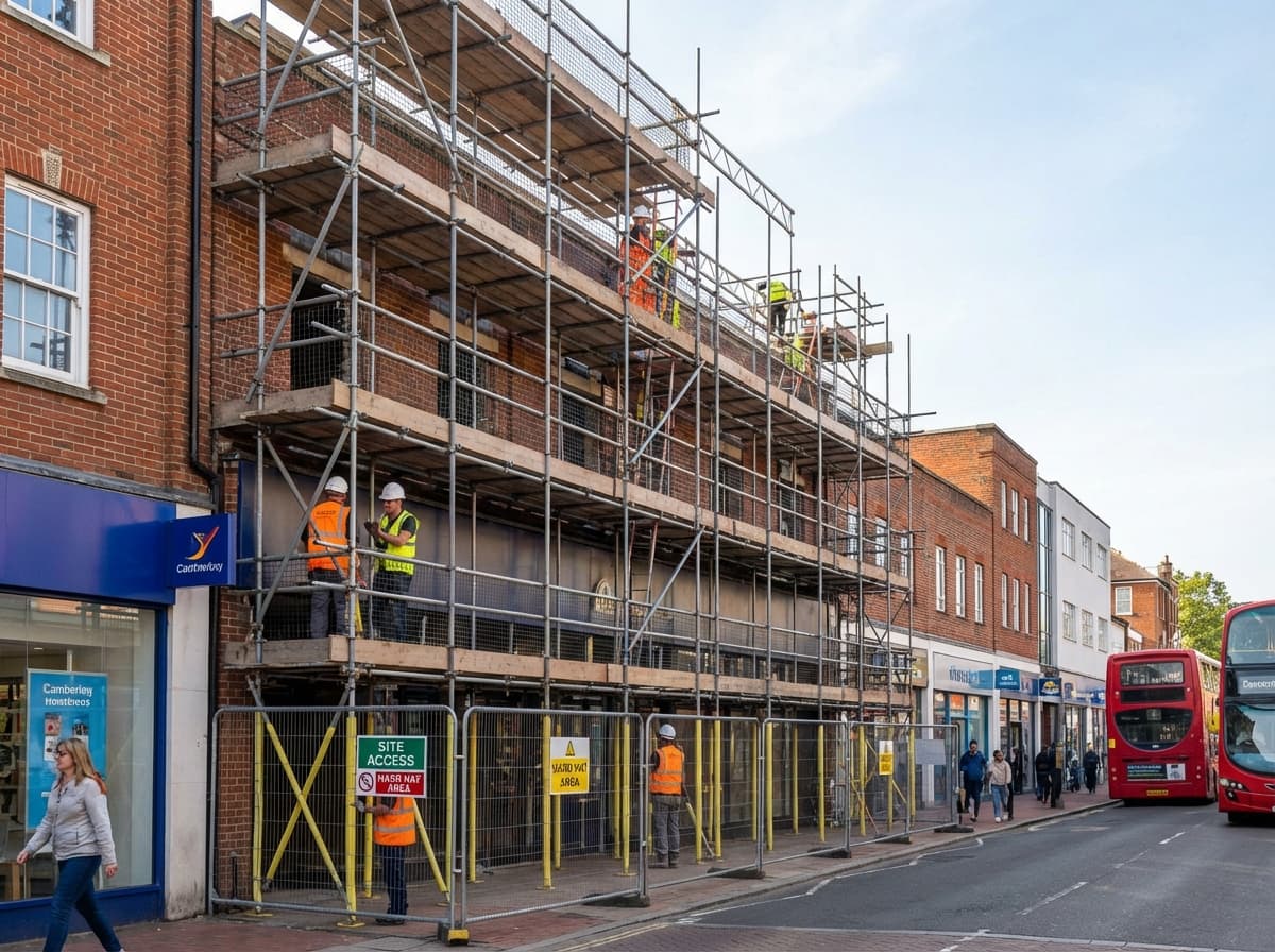 Town Centre & Retail - Colossus Scaffolding