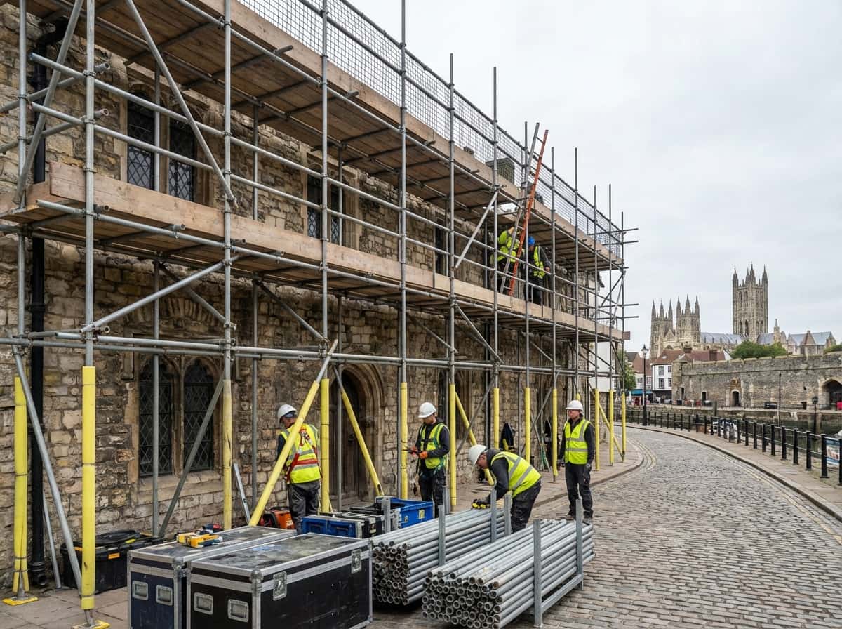 Cinque Ports Heritage - Colossus Scaffolding