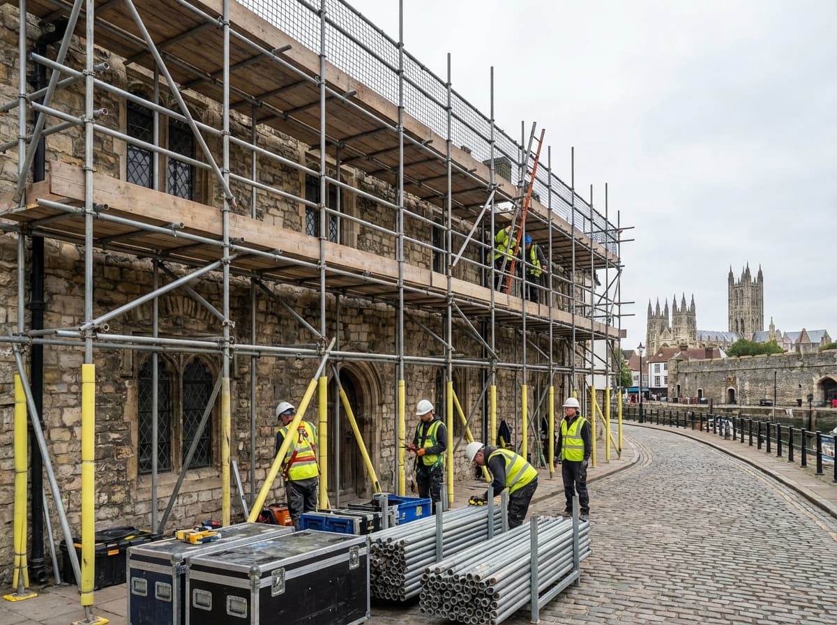 Cinque Ports Heritage - Colossus Scaffolding