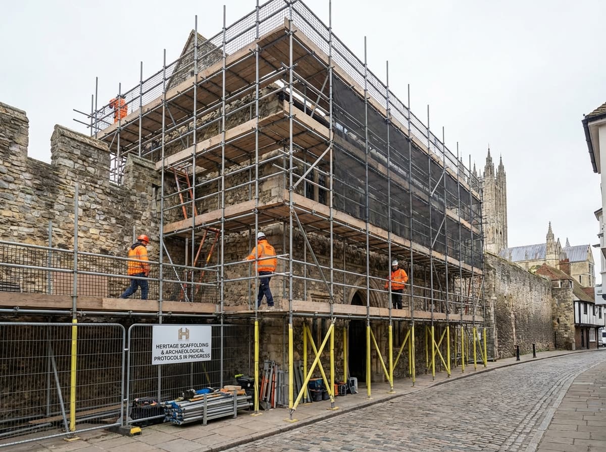 Medieval Heritage - Colossus Scaffolding