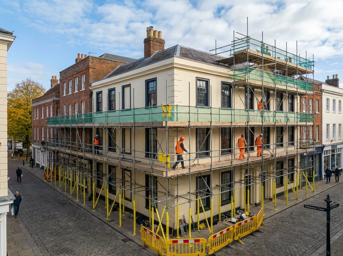 Georgian & Historic Town - Colossus Scaffolding