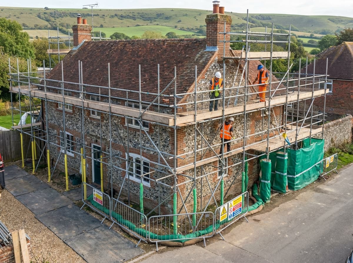 South Downs Properties - Colossus Scaffolding