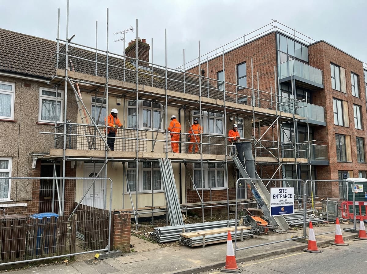 Residential Scaffolding - Colossus Scaffolding