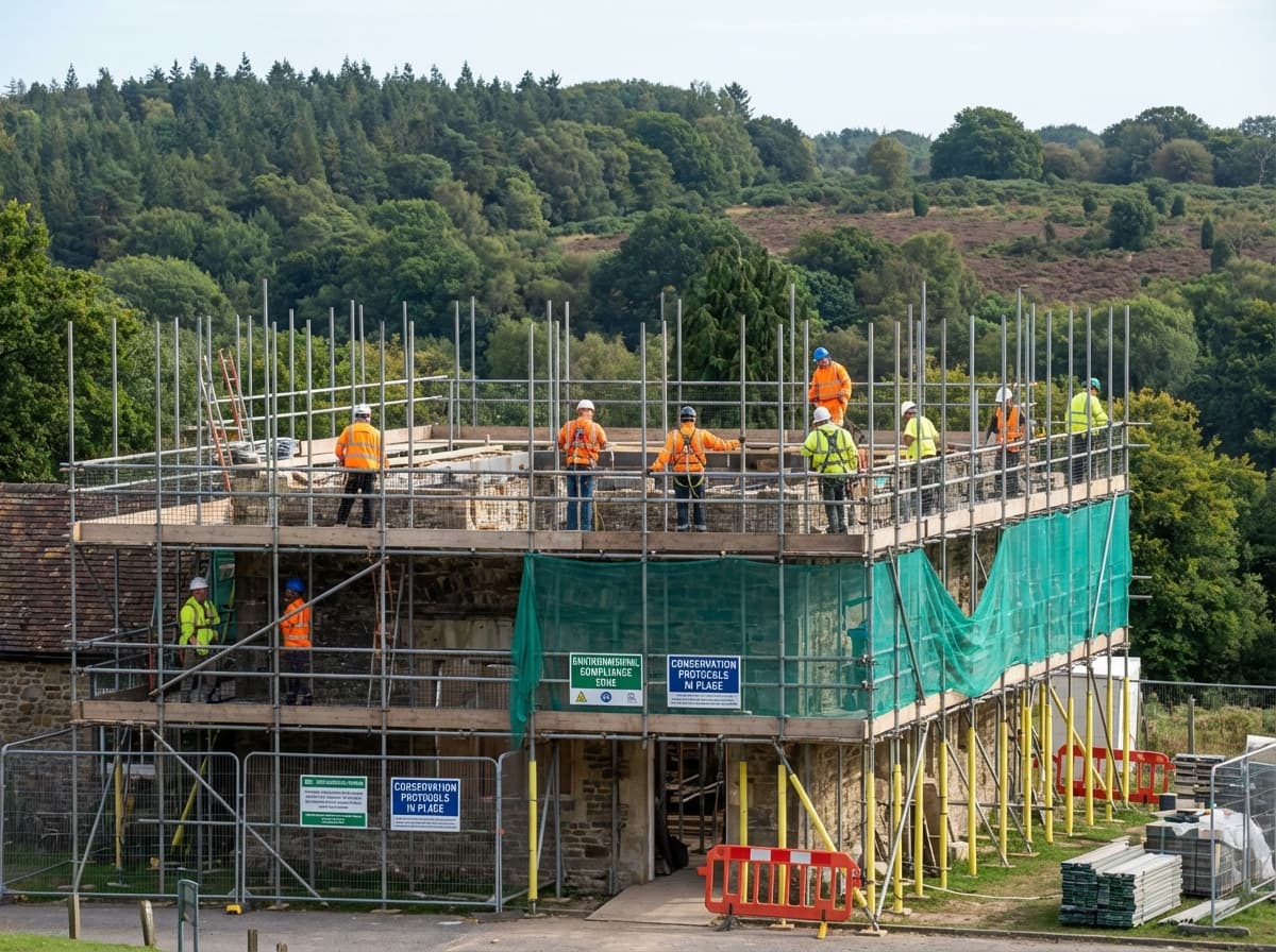 Ashdown Forest Area - Colossus Scaffolding