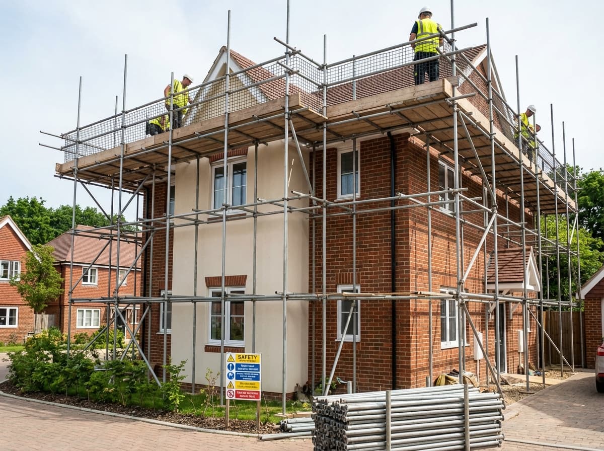 Residential Scaffolding - Colossus Scaffolding