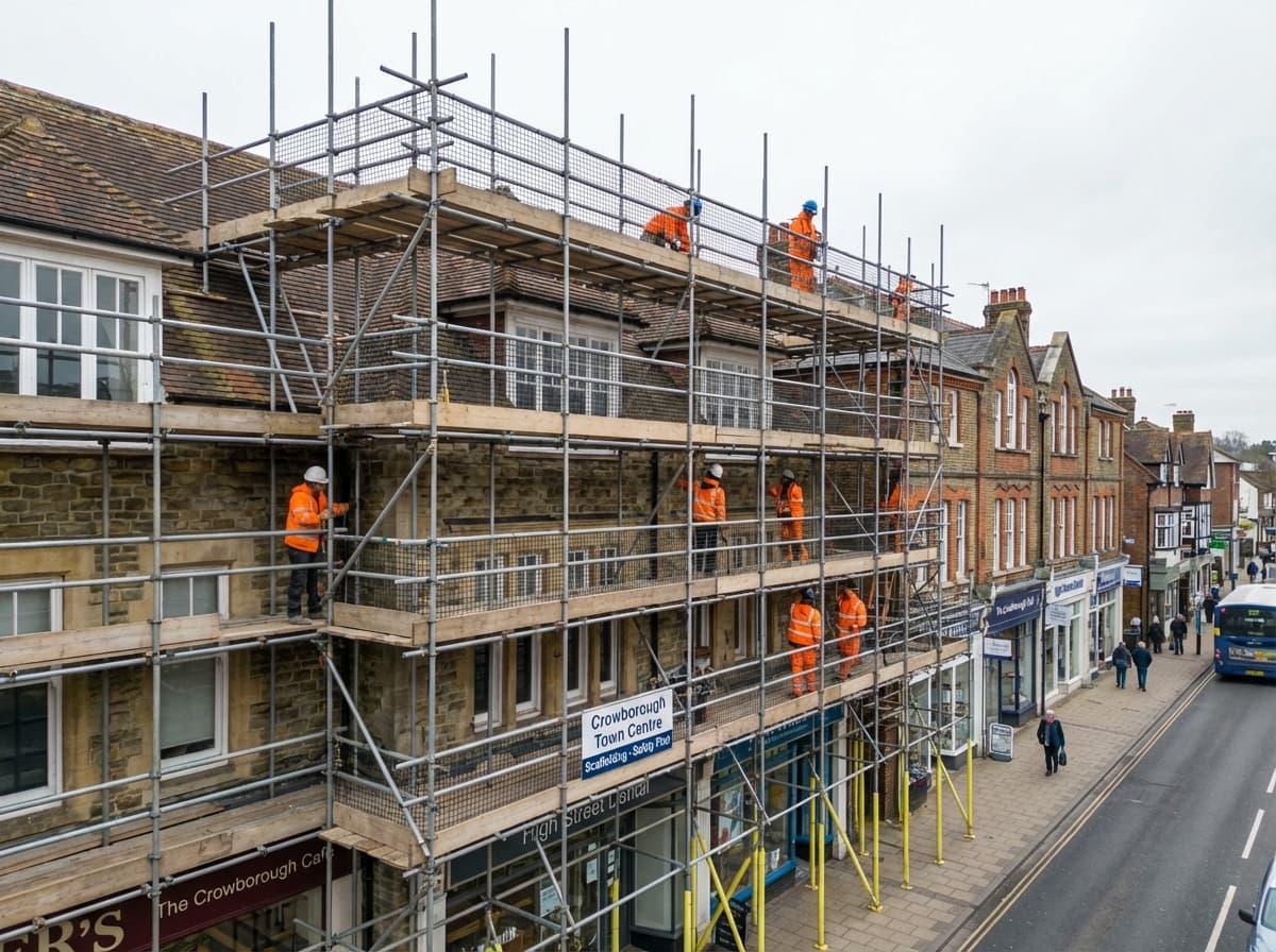 Town Centre Commercial - Colossus Scaffolding