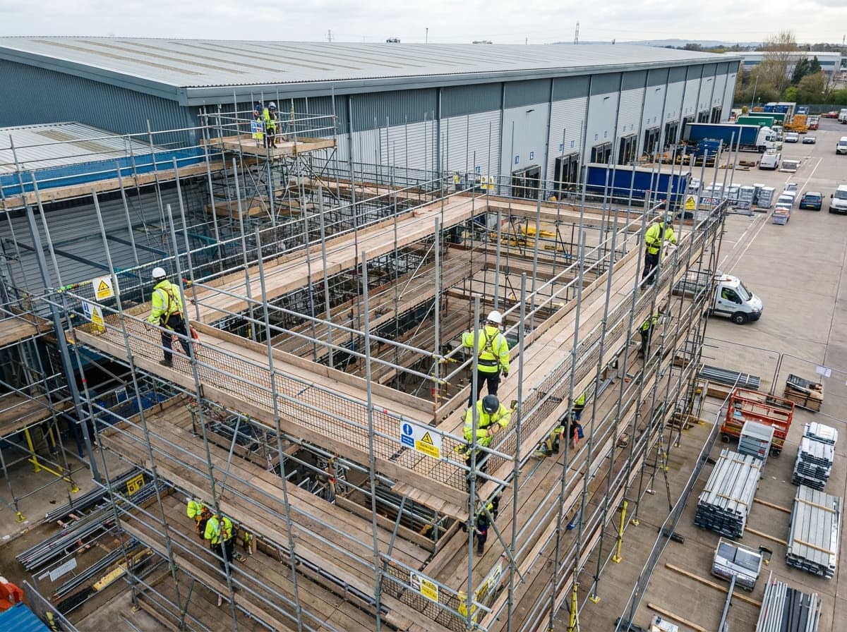 Industrial Scaffolding - Colossus Scaffolding