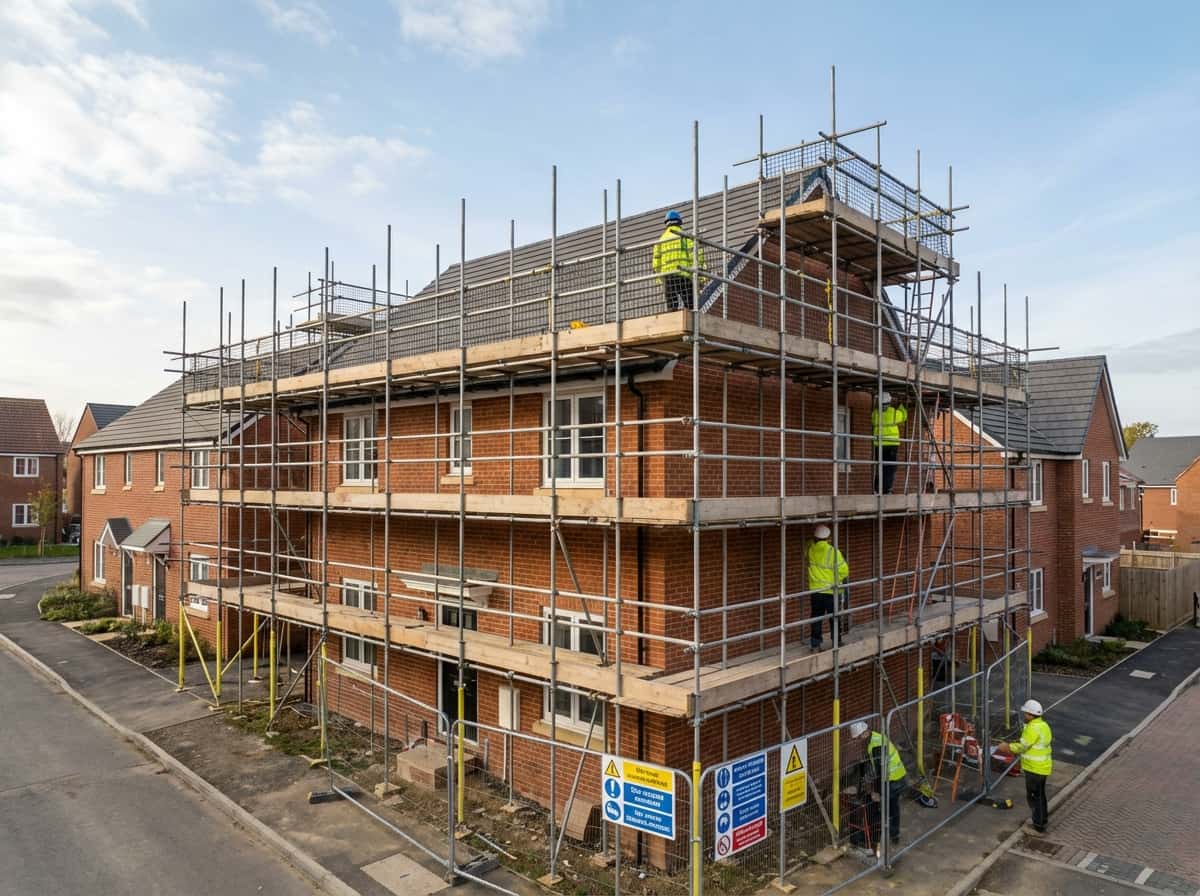 Residential Scaffolding - Colossus Scaffolding