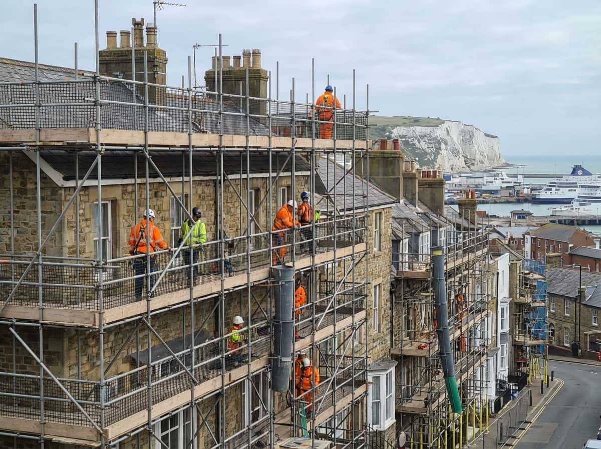 Historic Town Buildings - Colossus Scaffolding
