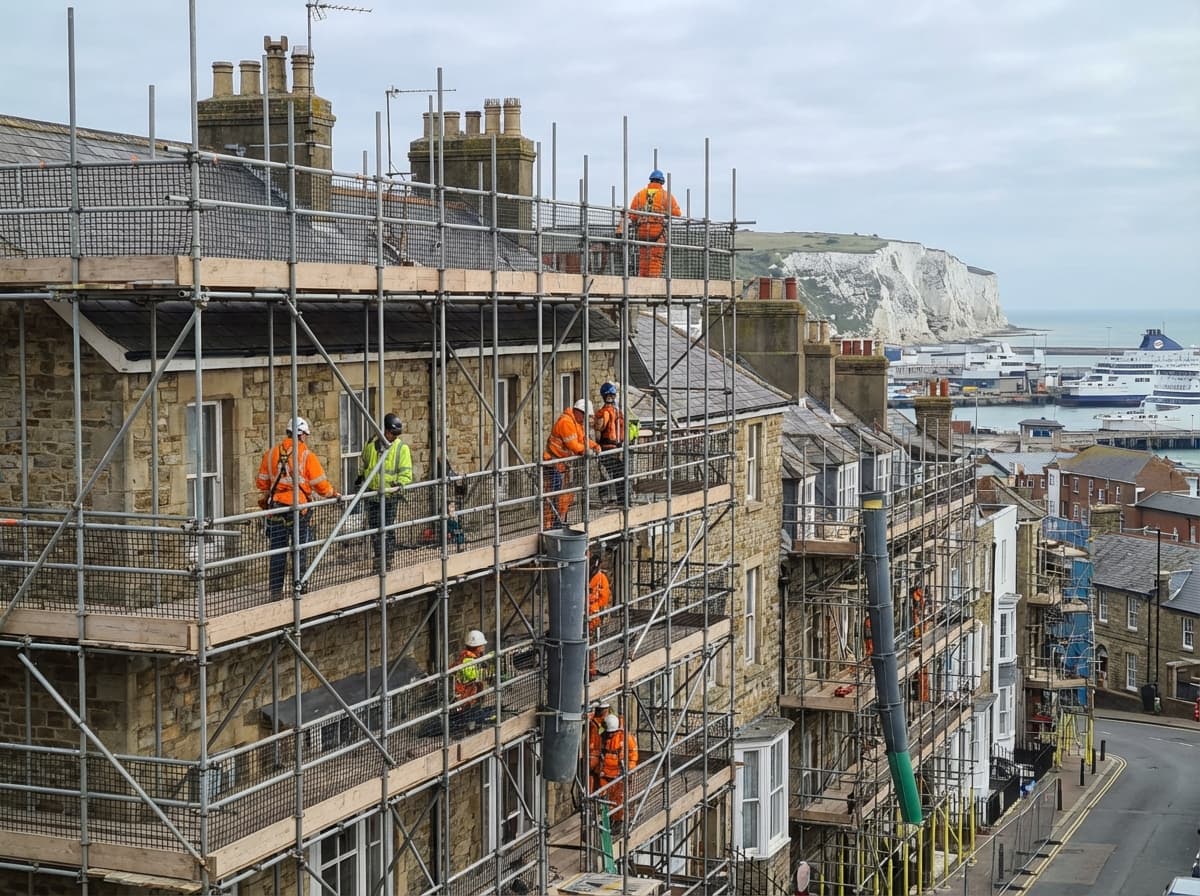 Historic Town Buildings - Colossus Scaffolding