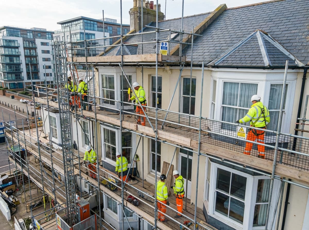 Residential Scaffolding - Colossus Scaffolding