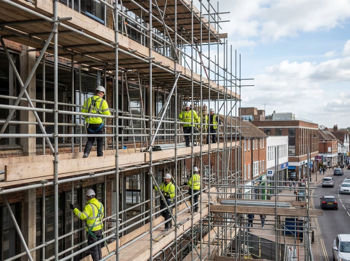 Commercial & Business - Colossus Scaffolding