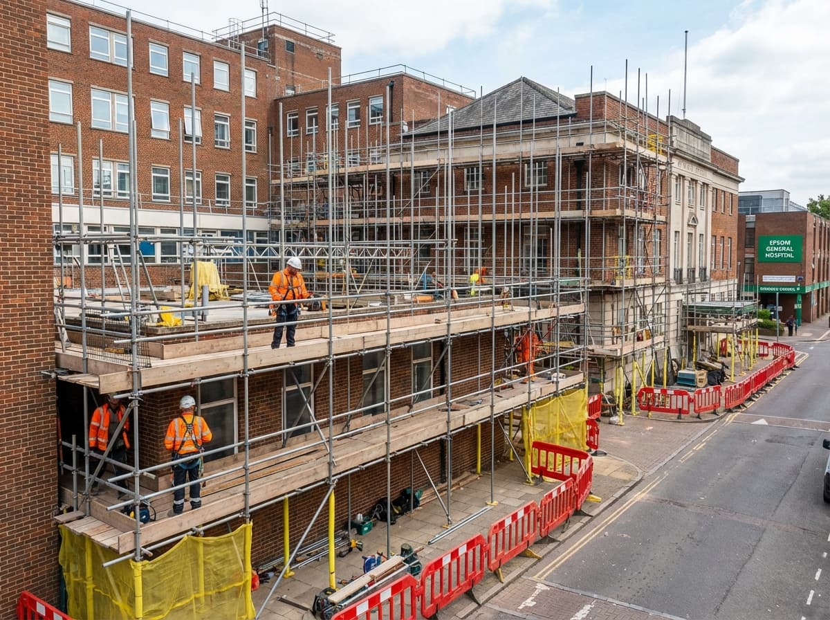 Healthcare & Public Buildings - Colossus Scaffolding