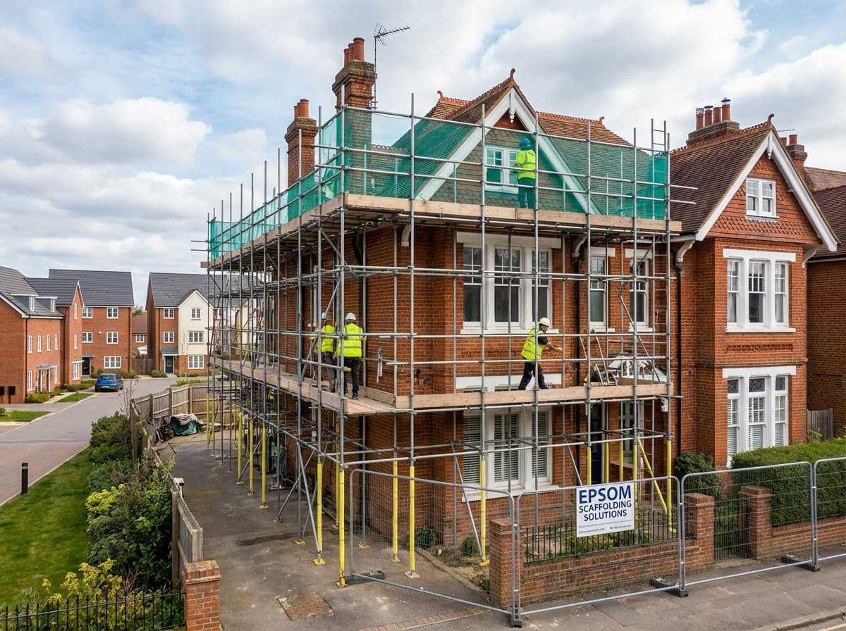 Residential Scaffolding - Colossus Scaffolding