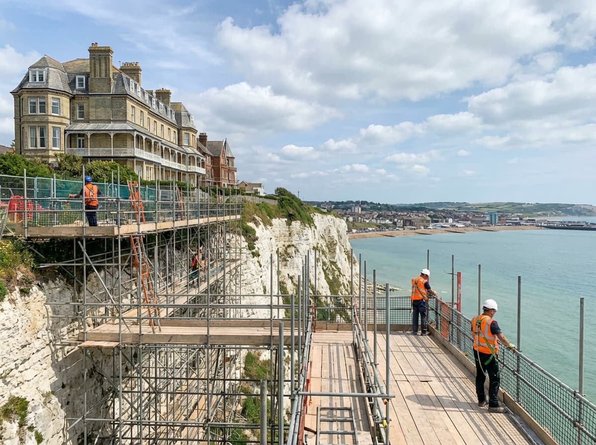 Cliff Top Properties - Colossus Scaffolding
