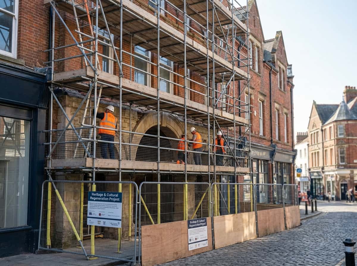 Creative Quarter Heritage - Colossus Scaffolding