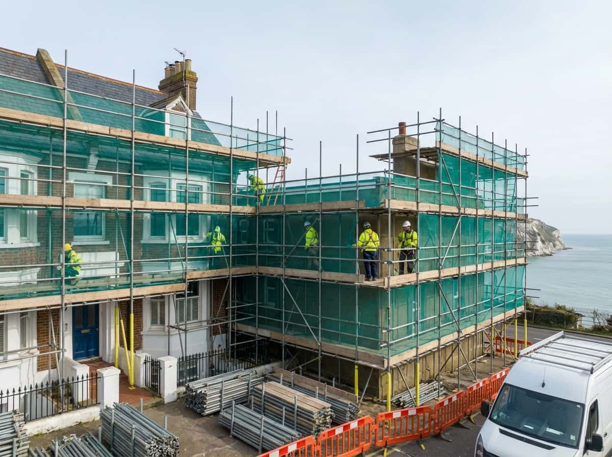 Residential Scaffolding - Colossus Scaffolding