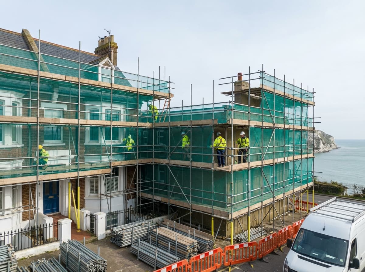 Residential Scaffolding - Colossus Scaffolding