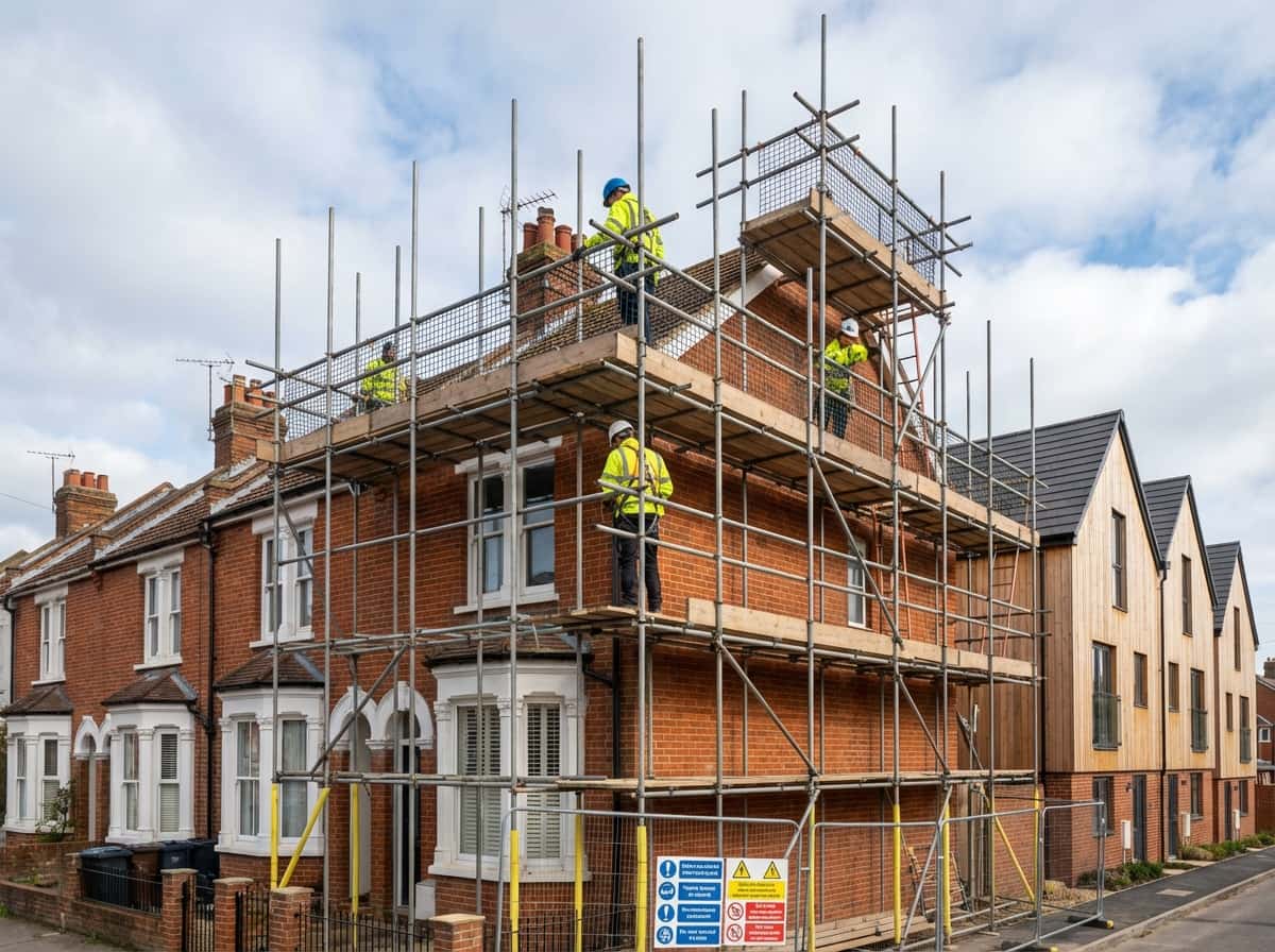 Residential Scaffolding - Colossus Scaffolding