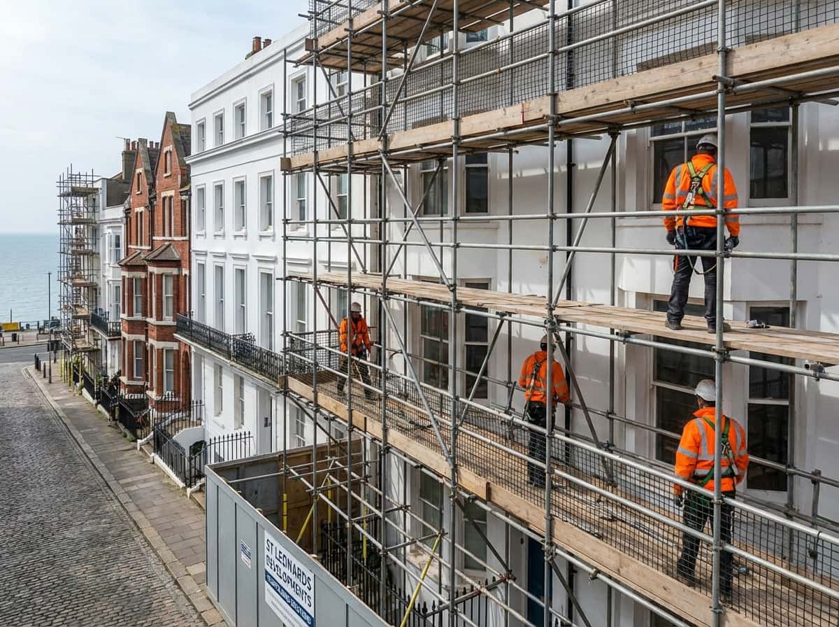 St Leonards Developments - Colossus Scaffolding