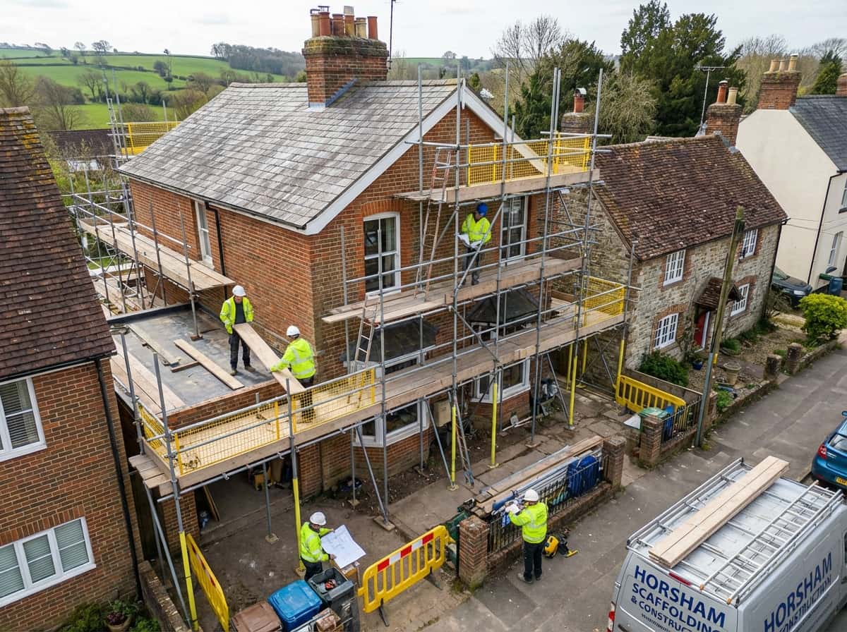 Residential Extensions - Colossus Scaffolding