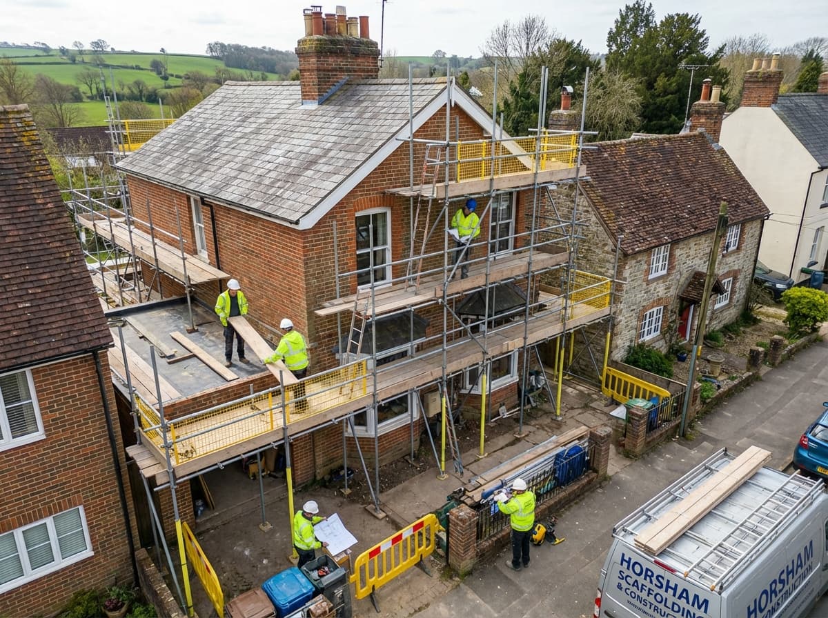 Residential Extensions - Colossus Scaffolding