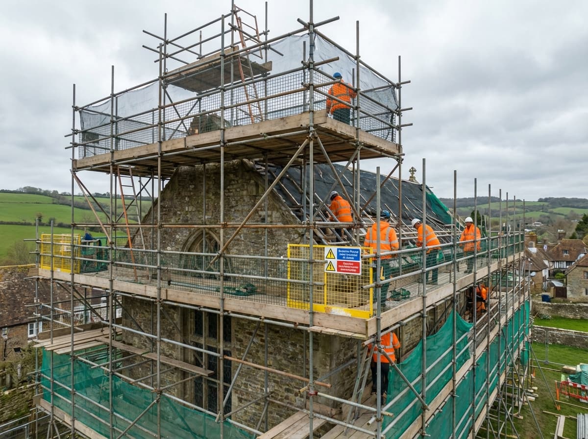 Heritage & Conservation Projects - Colossus Scaffolding