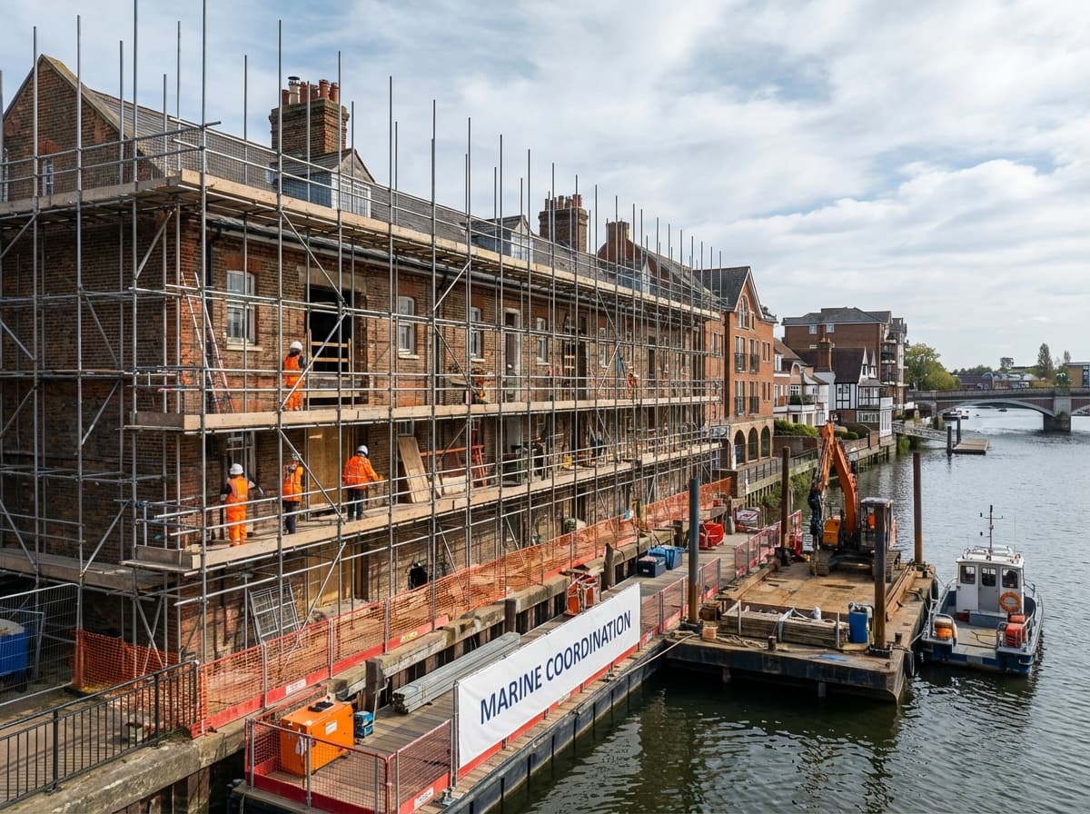 Thames Riverside Development - Colossus Scaffolding