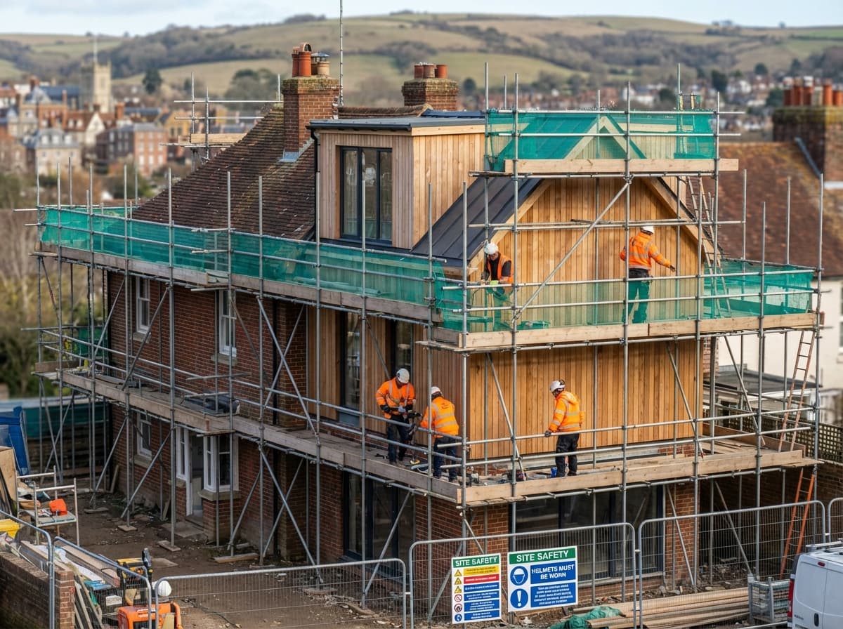 Residential Extensions - Colossus Scaffolding