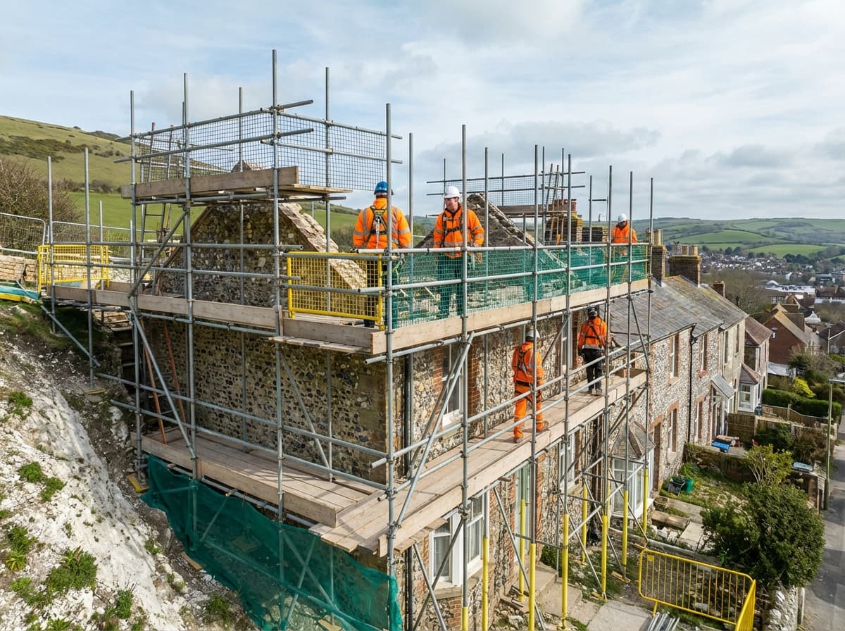 South Downs Properties - Colossus Scaffolding