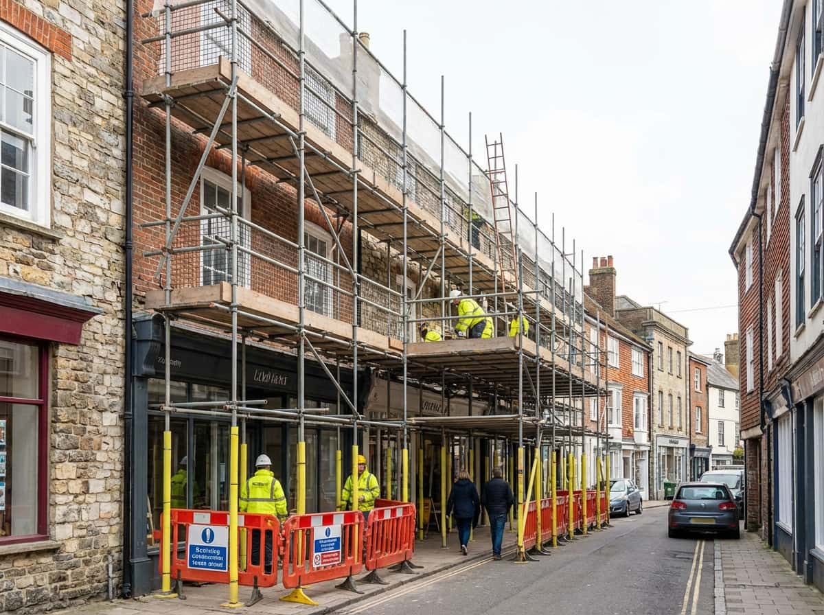 Town Centre Commercial - Colossus Scaffolding