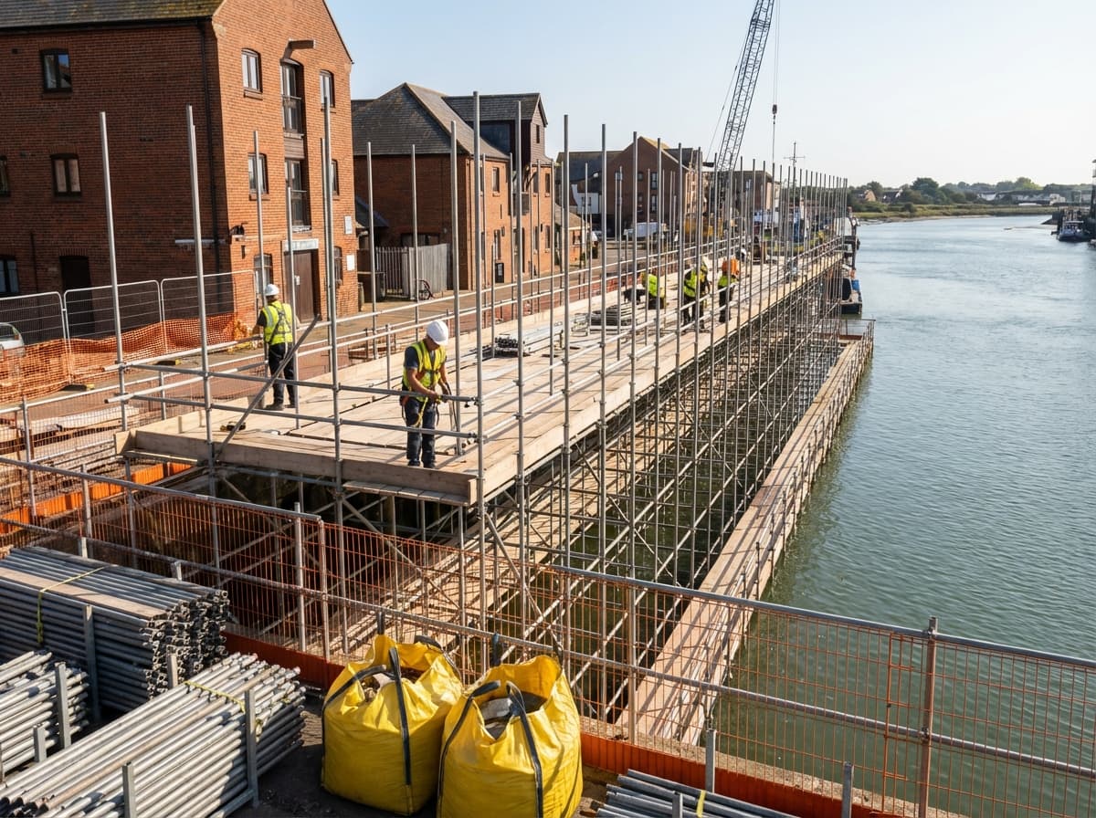 River Arun Waterfront - Colossus Scaffolding