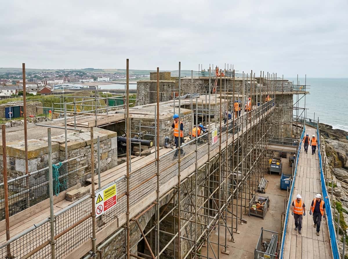 Heritage Fortifications - Colossus Scaffolding