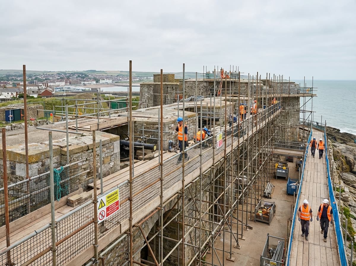 Heritage Fortifications - Colossus Scaffolding