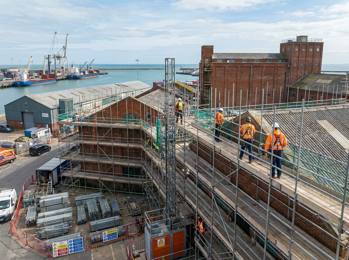 Industrial & Commercial - Colossus Scaffolding