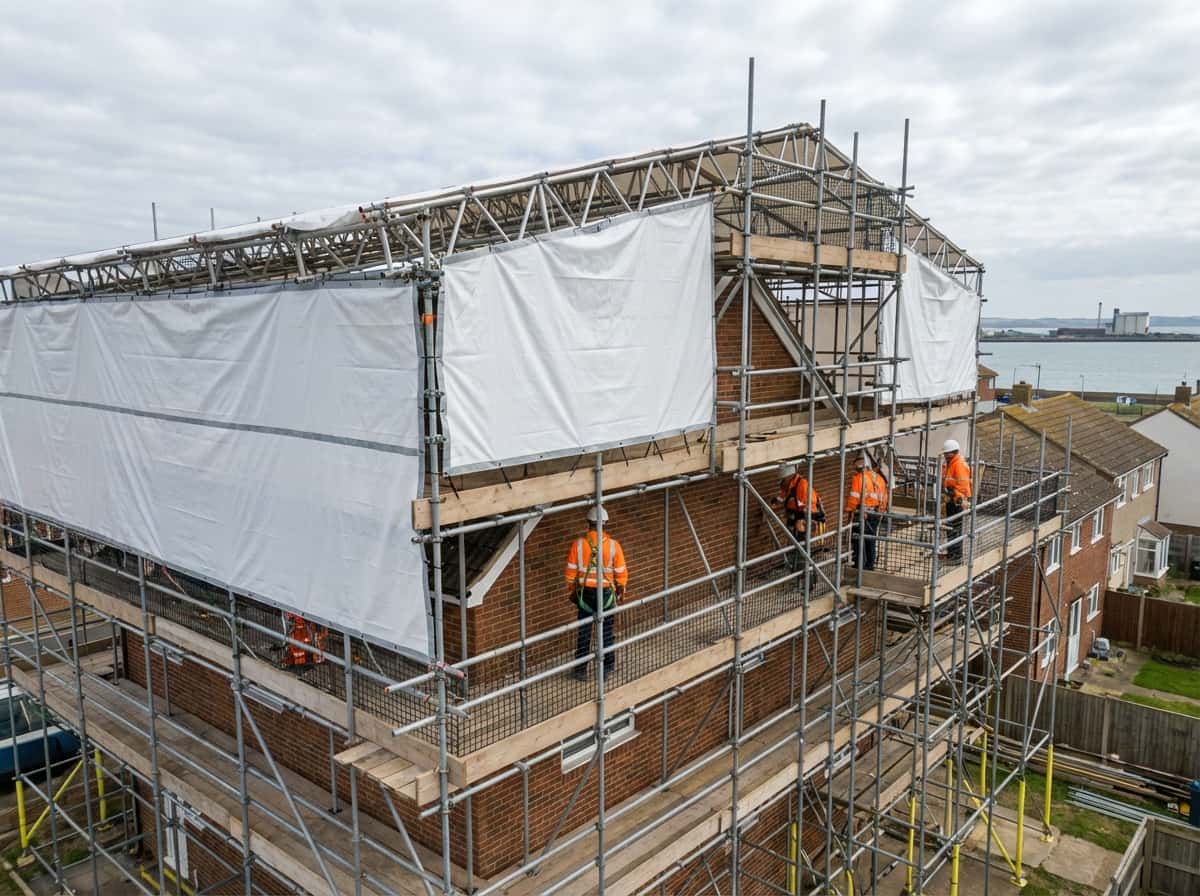 Residential Scaffolding - Colossus Scaffolding