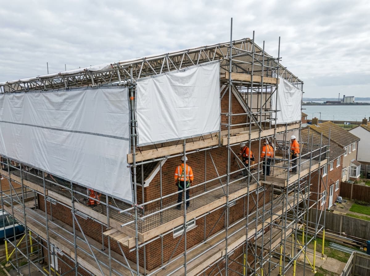 Residential Scaffolding - Colossus Scaffolding